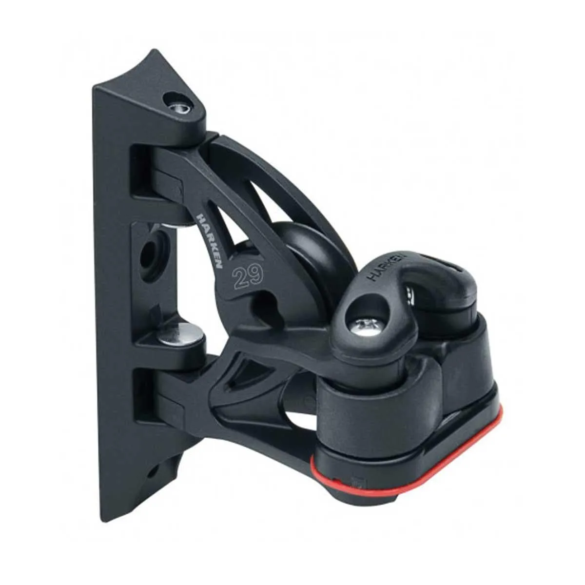 Harken 29mm Pivoting Lead Block with Carbo Cleat