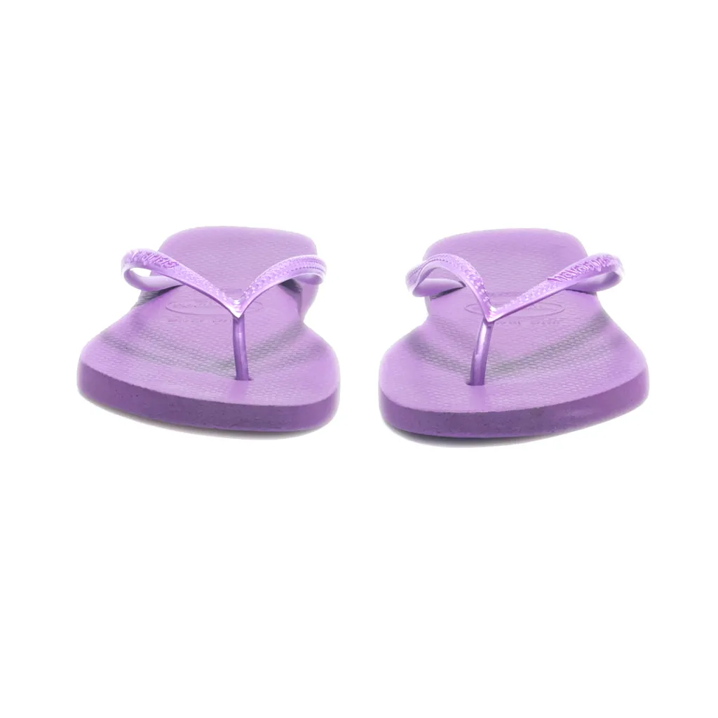 Havaianas Slippers Eva Purple Colour For Women