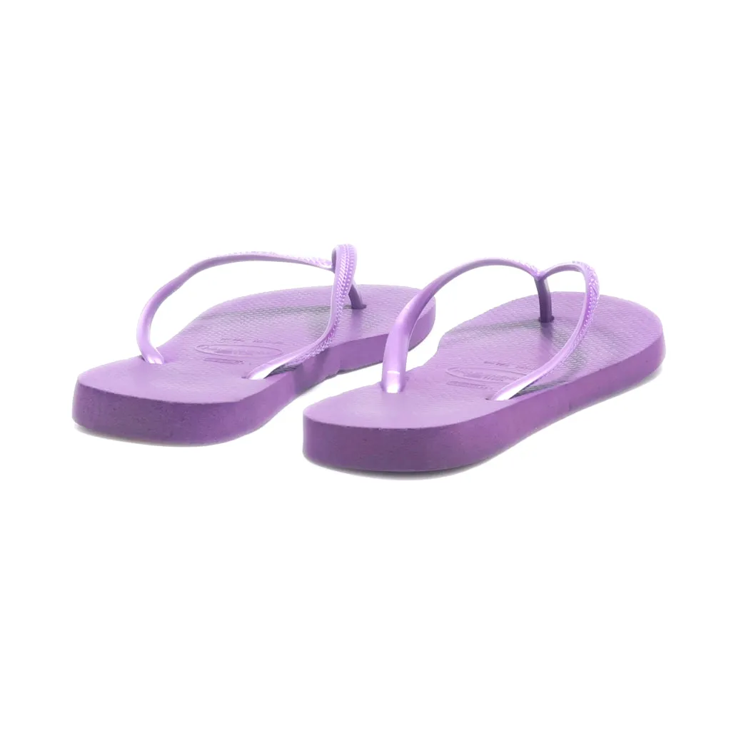 Havaianas Slippers Eva Purple Colour For Women