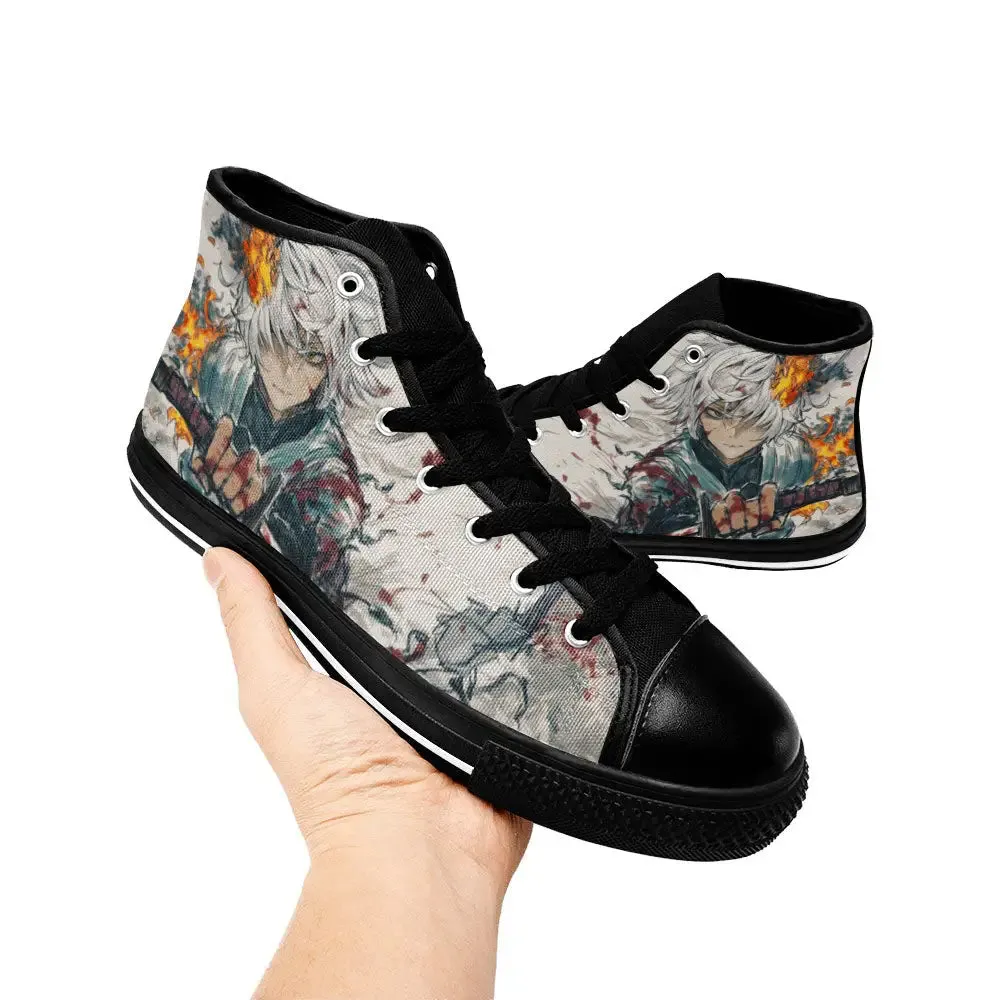 Hells Paradise Jigokuraku Shoes High Tops Sneakers for Kids and Adults