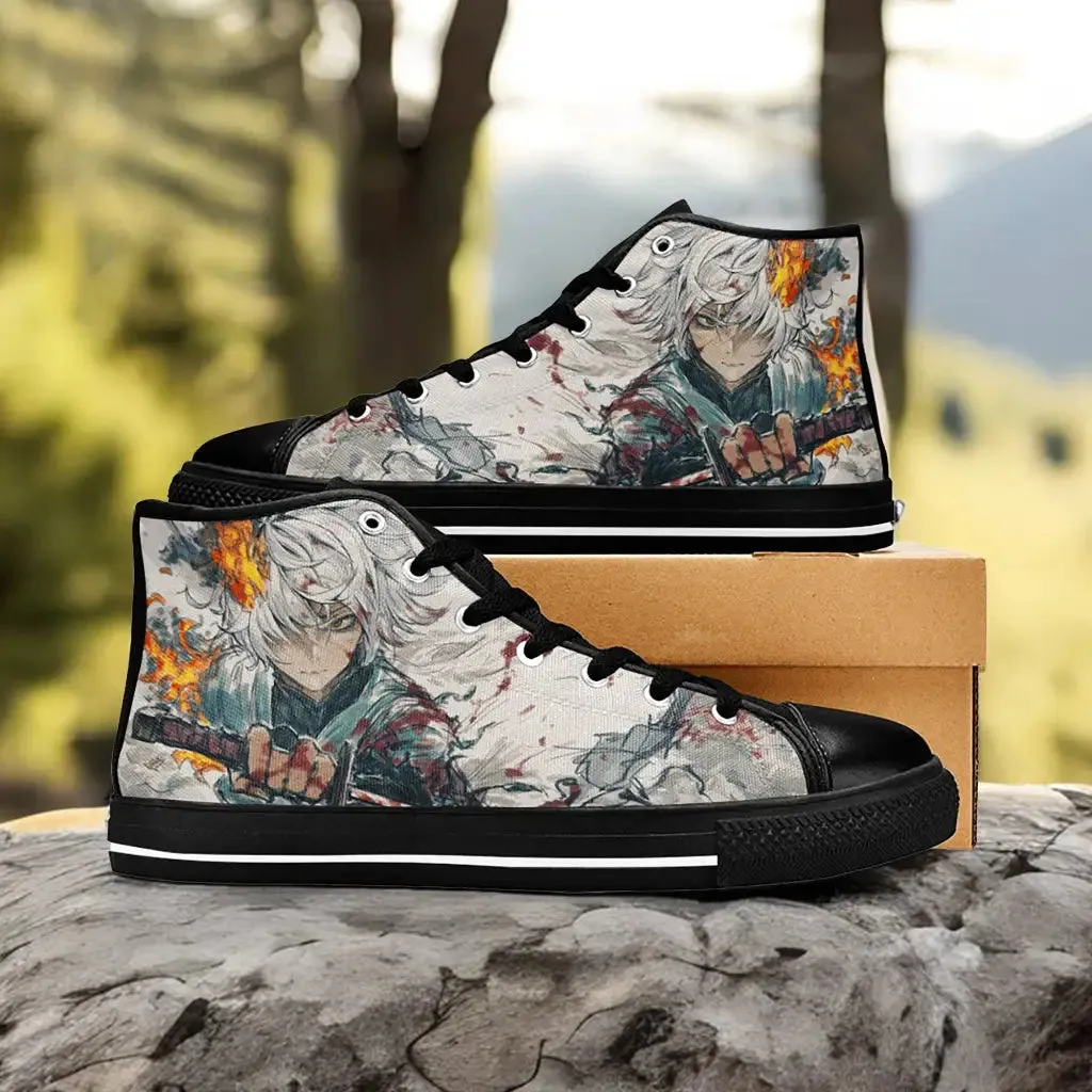 Hells Paradise Jigokuraku Shoes High Tops Sneakers for Kids and Adults