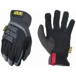 High-Dexterity Work Gloves, FastFit, Black & Gray, Men's XL