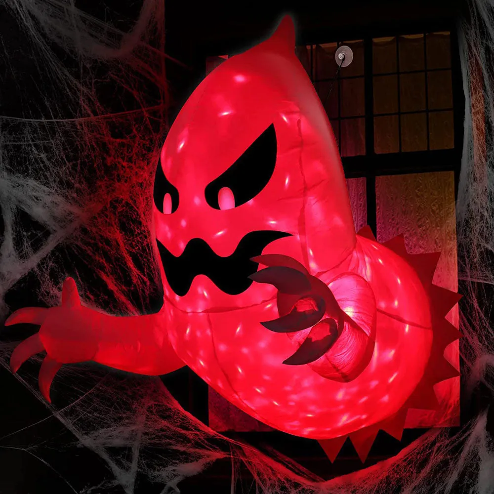 Inflatable Outdoor Halloween Ghost Light Decor