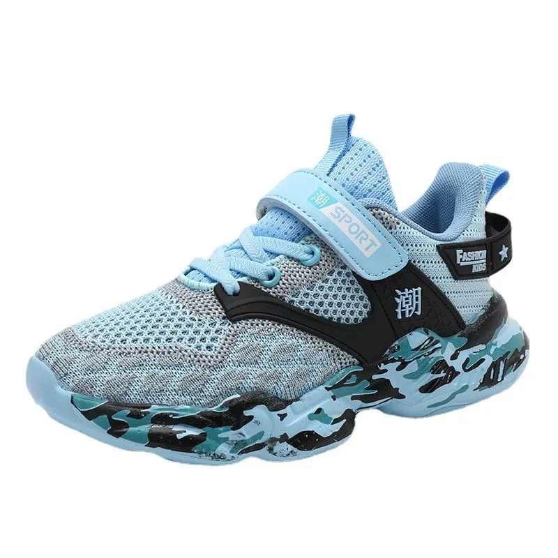 INSTOCK- Children's breathable mesh trendy hollow running shoes