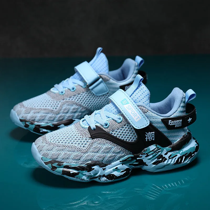 INSTOCK- Children's breathable mesh trendy hollow running shoes