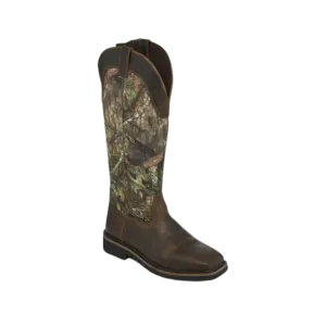 Justin Men's Original Shrublands Hunting Mossy Oak Boots