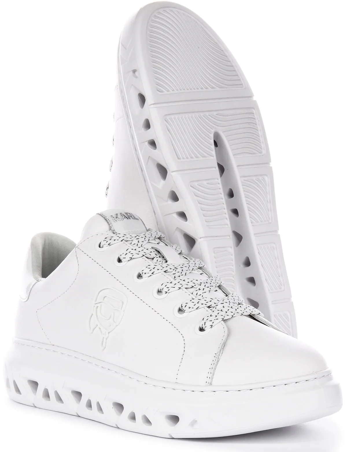 Karl Lagerfeld Kapri Kite In White For Women