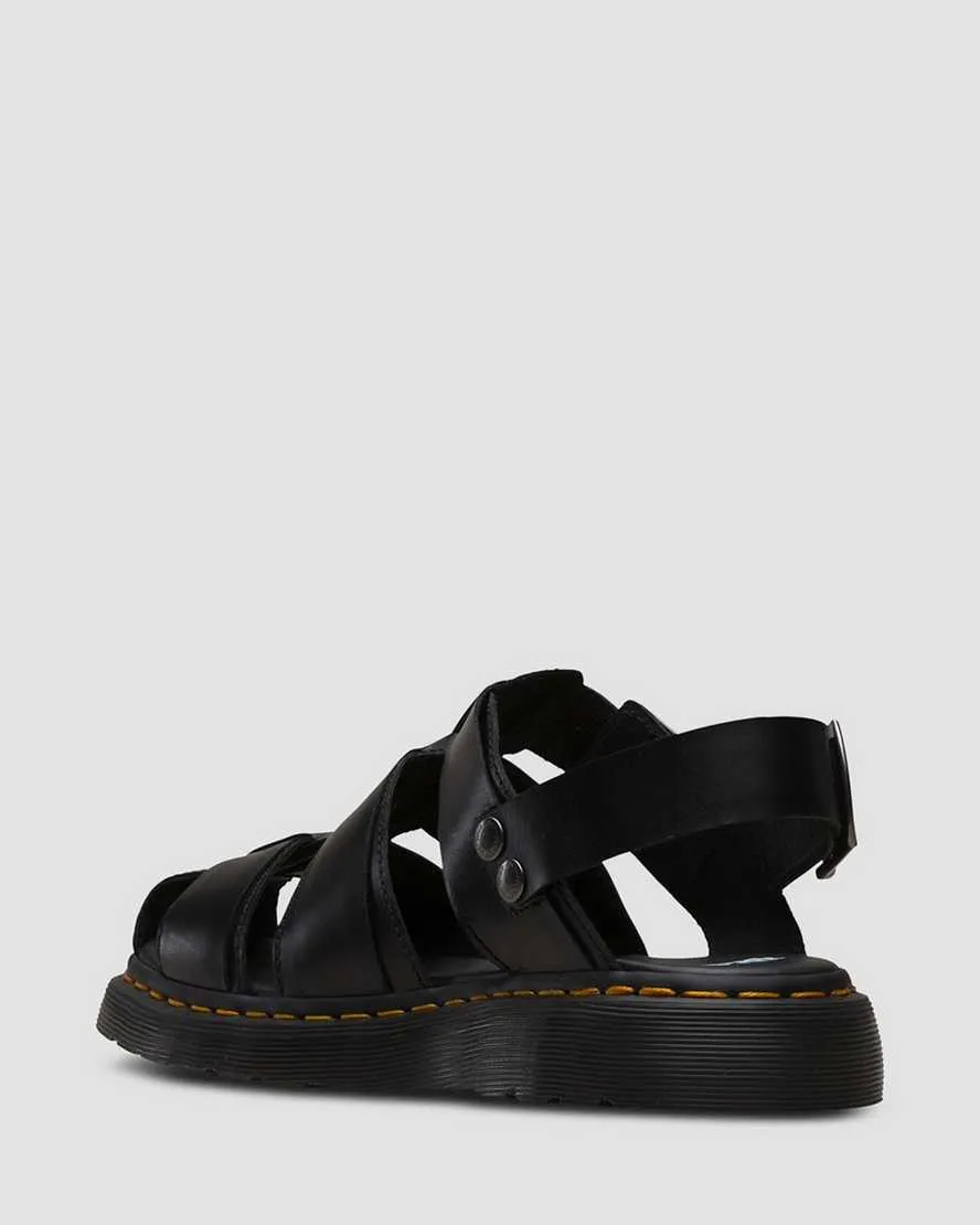 KASSION BLACK BRANDO SANDAL