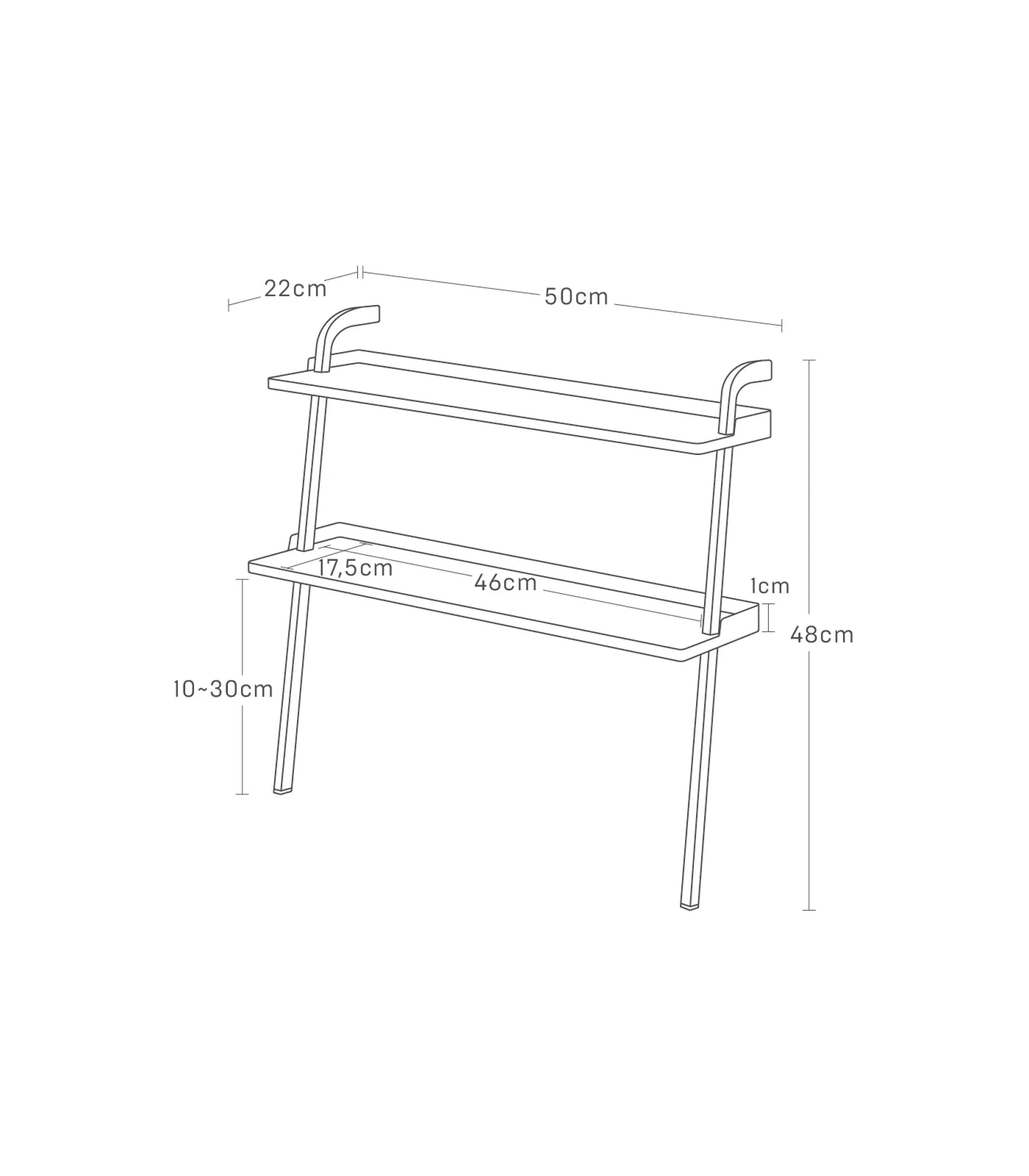 Kids Leaning Shoe Rack