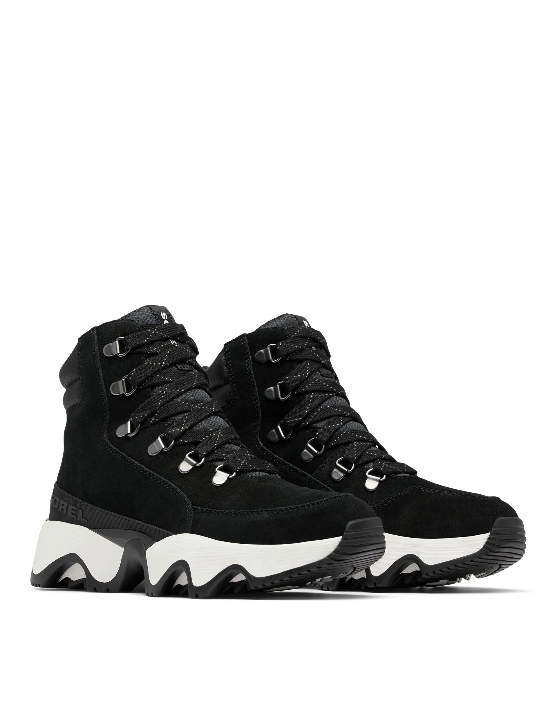 Kinetic Impact Conquest Plus Waterproof Sneaker Boots - Black/Sea Salt