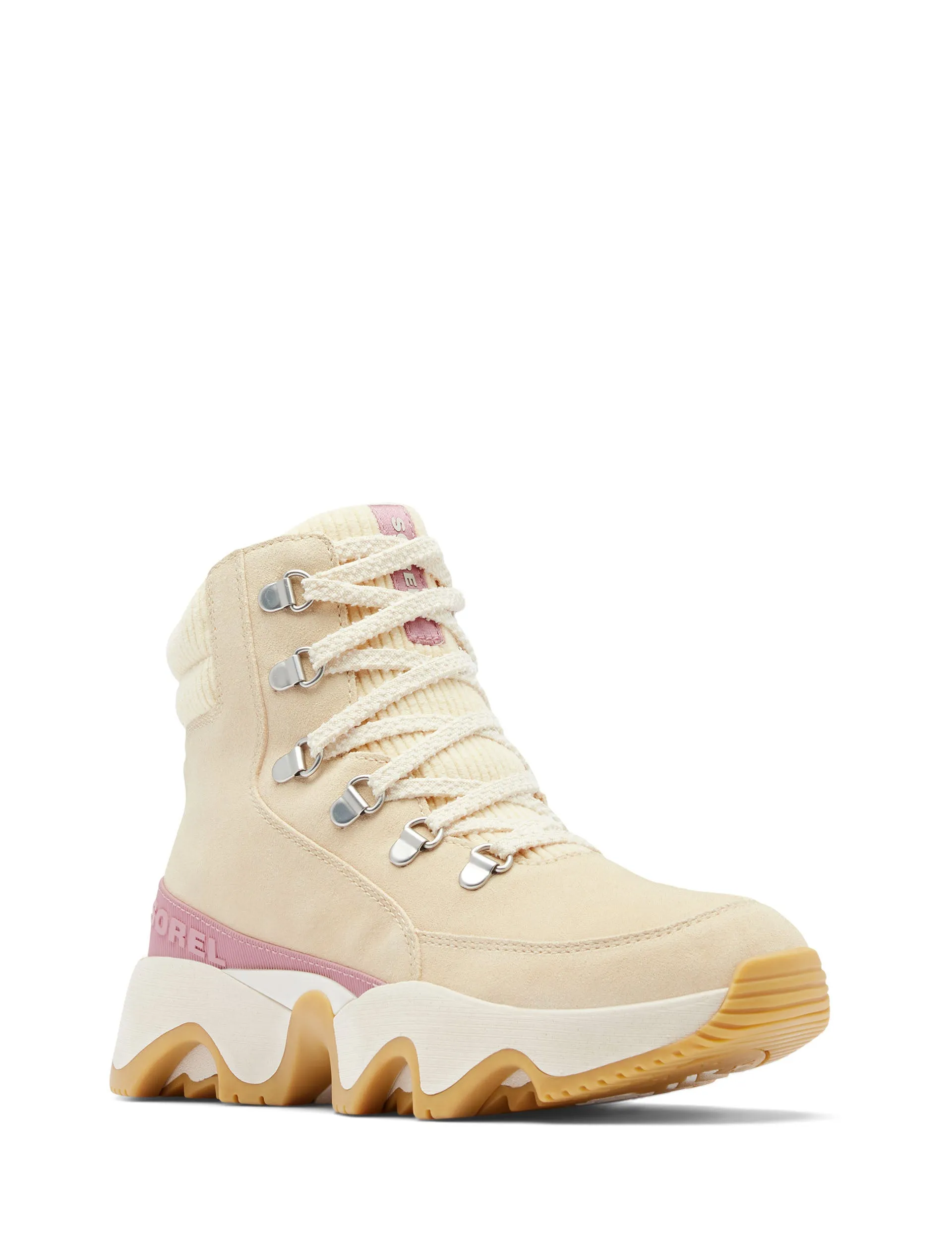 Kinetic Impact Conquest Plus Waterproof Sneaker Boots - Honey White/Dazed Mauve