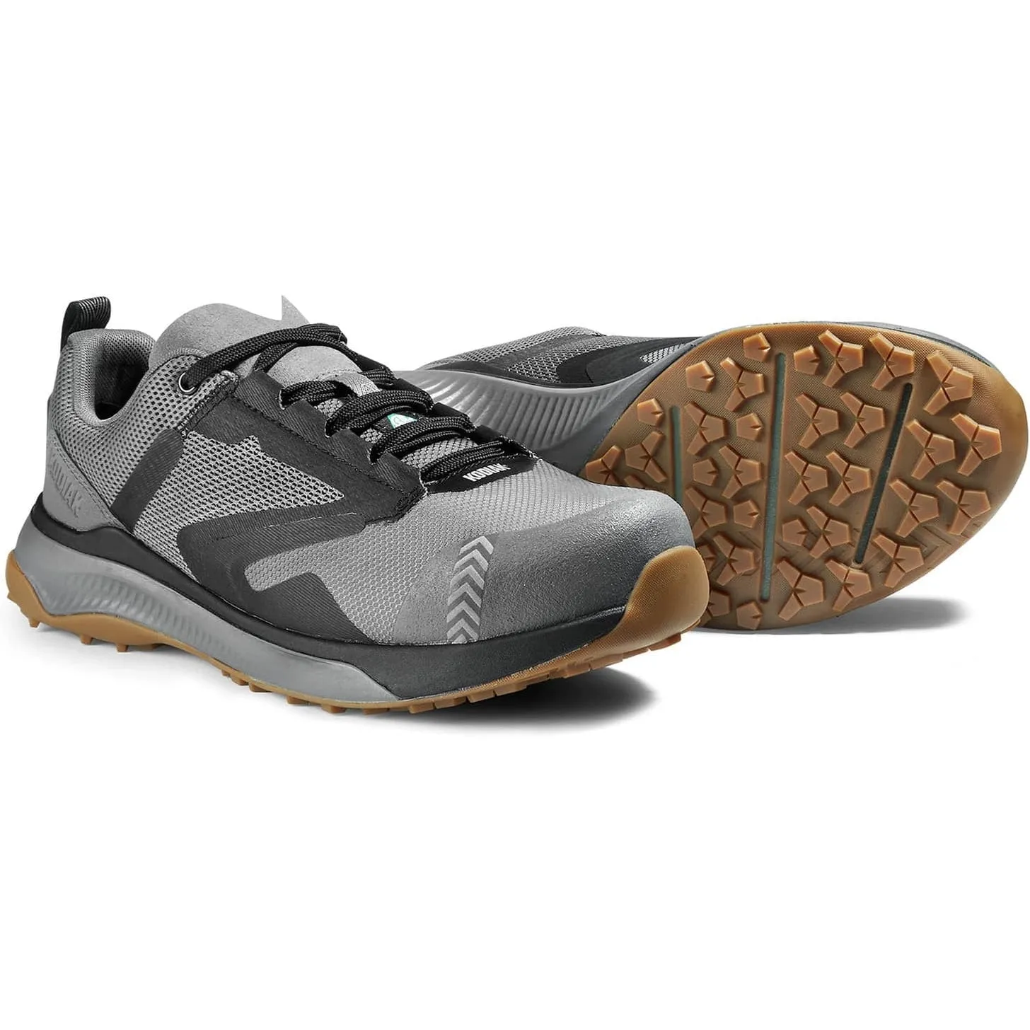 Kodiak Men's Quicktrail Low CT Athletic Safety Work Shoe -Gray- 4TGYGY