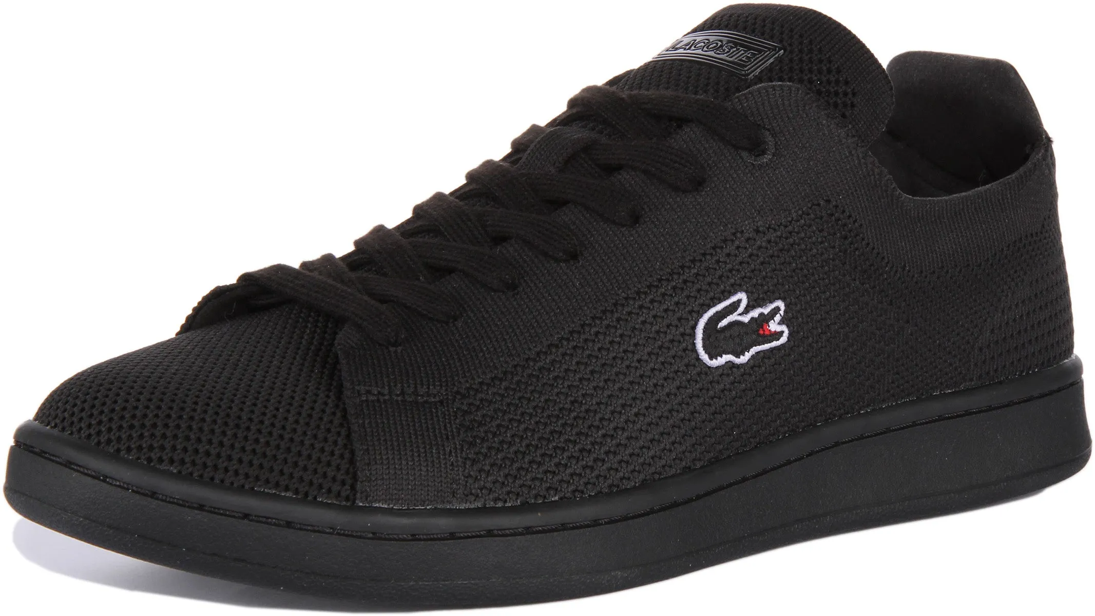 Lacoste Carnaby Piquee In Black Black For Men