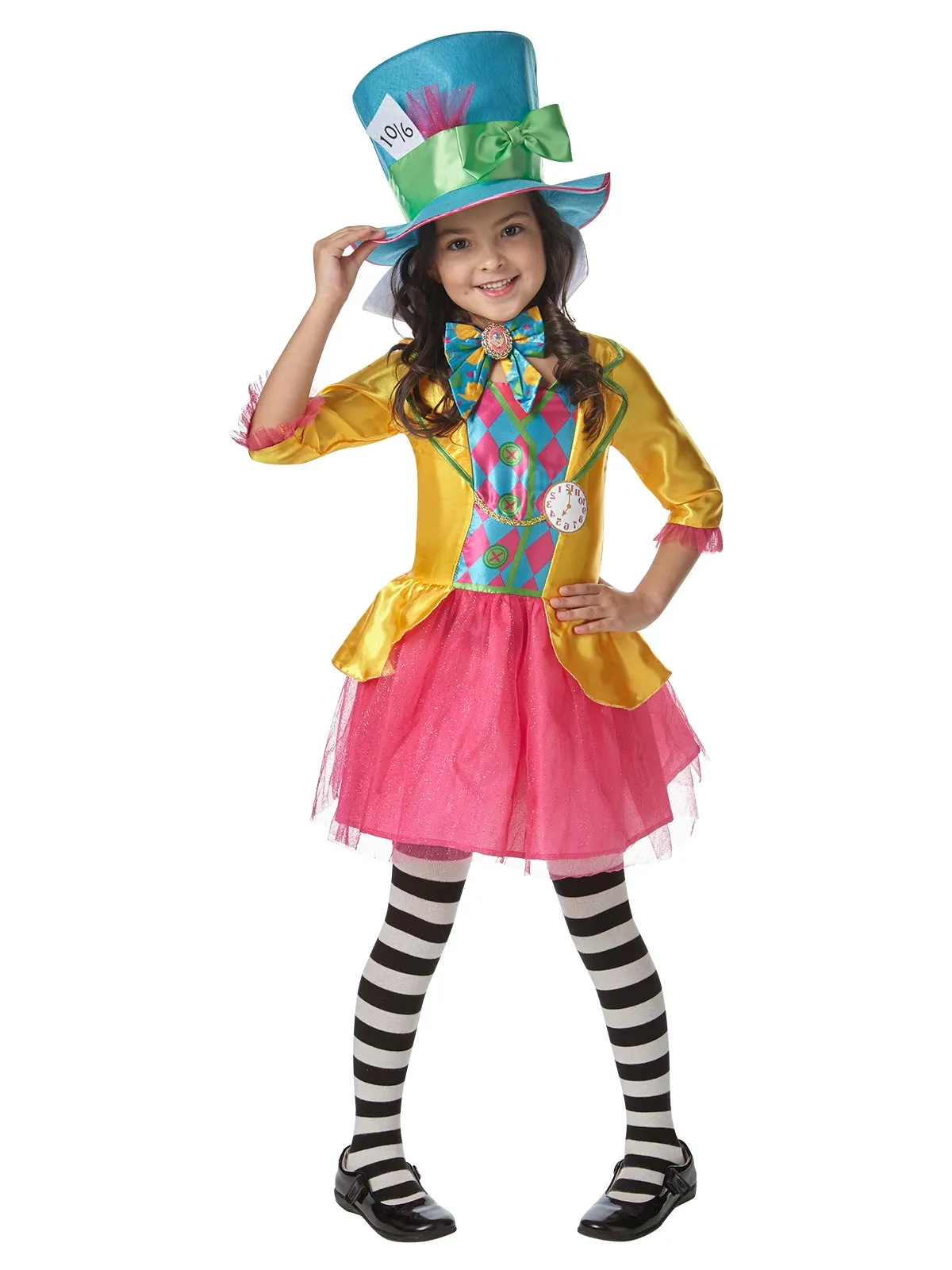 Mad Hatter Deluxe Dress Costume for Kids - Disney Alice in Wonderland