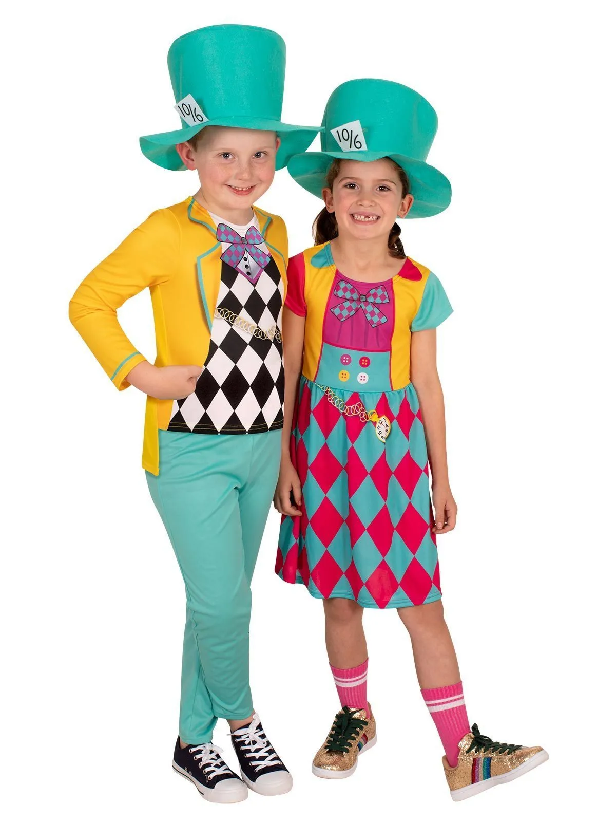 Mad Hatter Dress Costume for Kids - Disney Alice in Wonderland