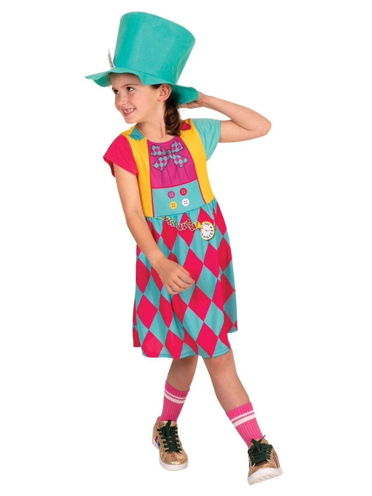 Mad Hatter Dress Costume for Kids - Disney Alice in Wonderland