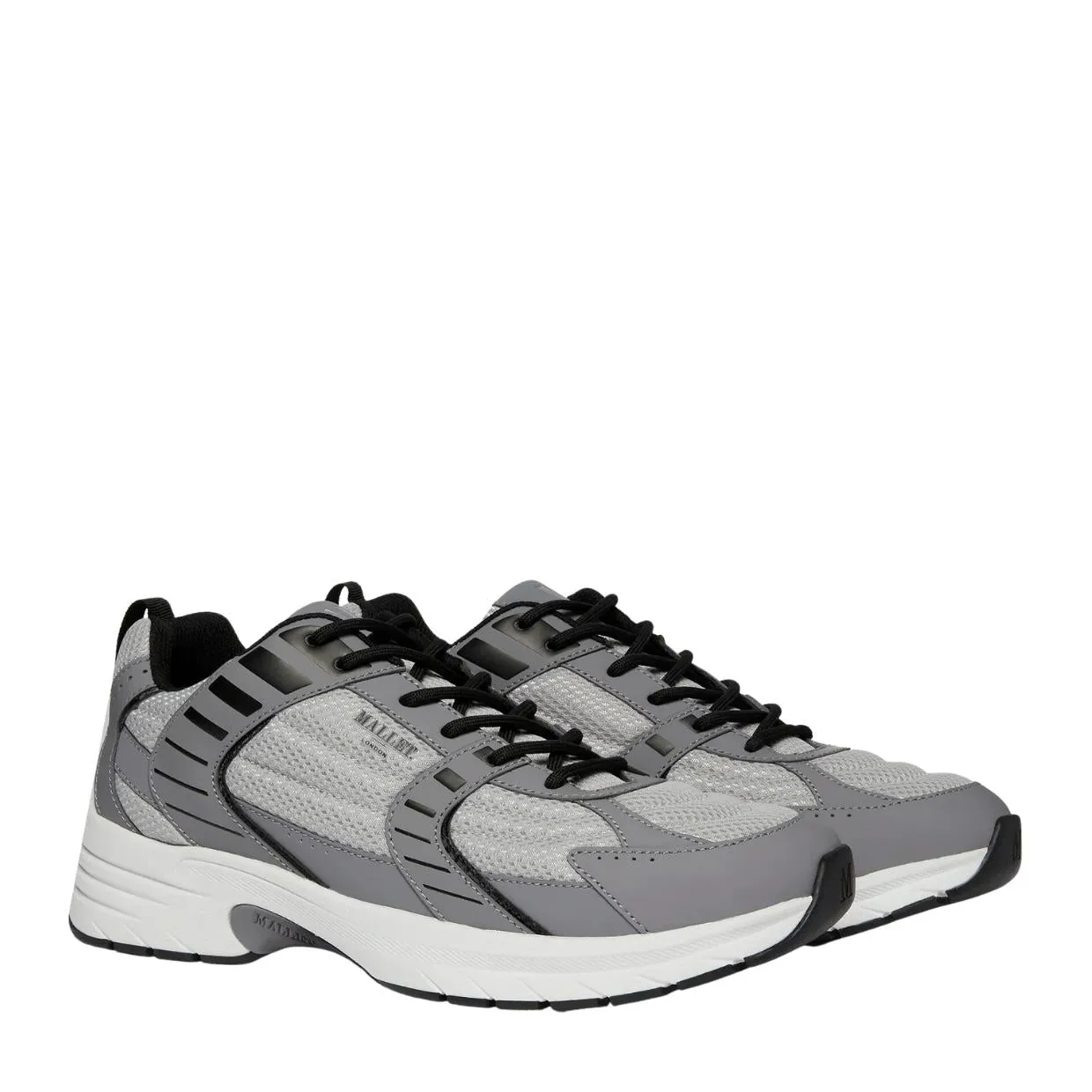 Mallet Holloway Ice Grey Trainers