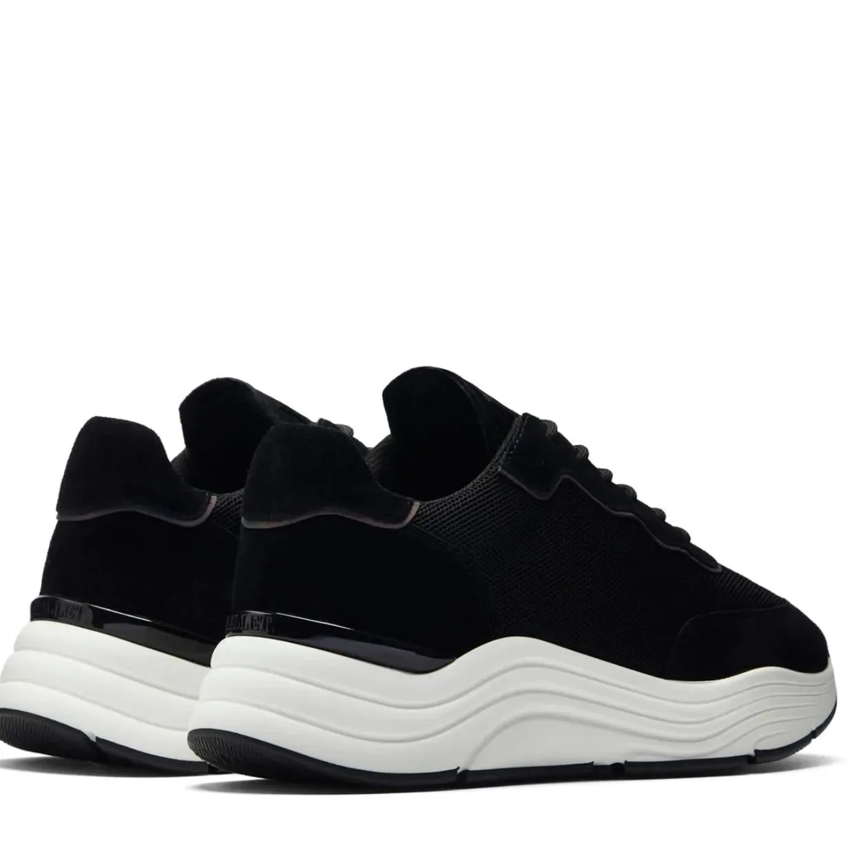 Mallet London Packington Black Reflect Trainers