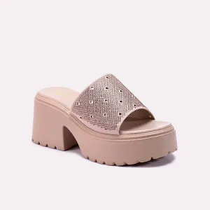 Marina Fawn Chunky Casual Slippers 0412706