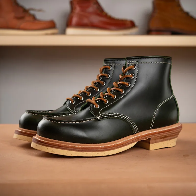 Men's Moc Toe Boots