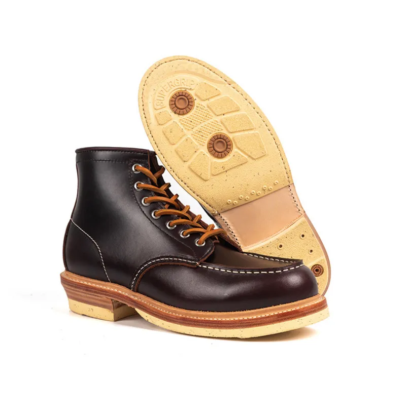 Men's Moc Toe Boots