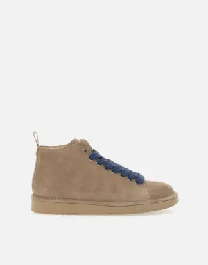 Men's Suede Ankle Boots with Laces