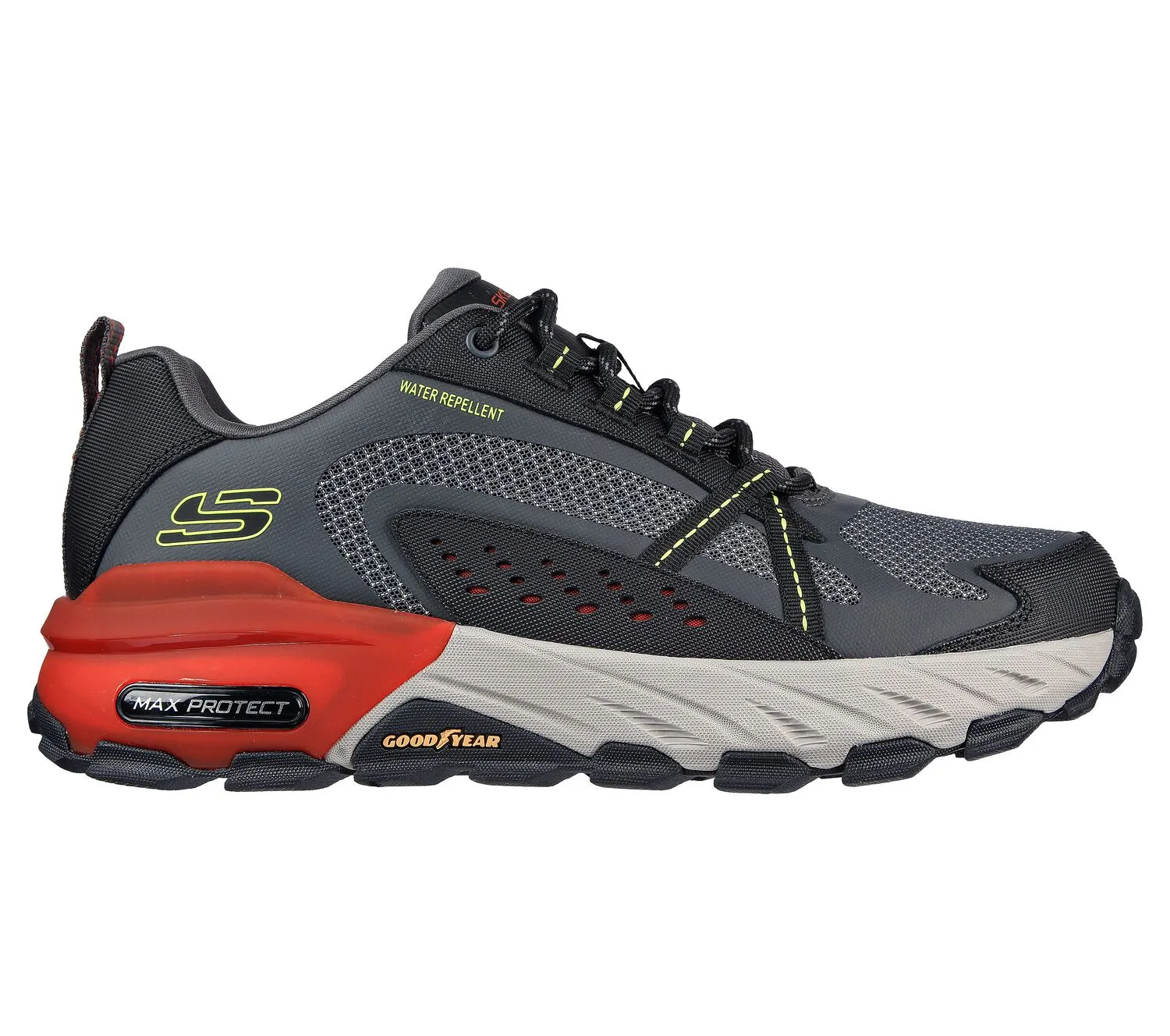 Men's Wide Fit Skechers 237303 Max Protect outdoor Walking Trainers