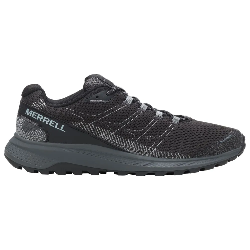 Merrell J067157 Fly Strike Trail Running Shoes for Men - Black, 9.5M