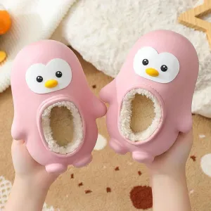 Mini Penguin Waterproof Warm Kids Slippers