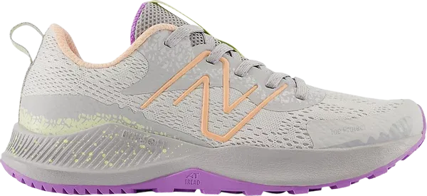 New Balance DynaSoft Nitrel v5 Kids - Grey matter/Guava ice/Purple fade