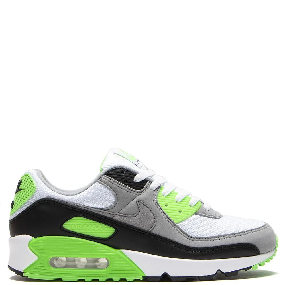 Nike Air Max 90 White / Particle Grey - Moss Green