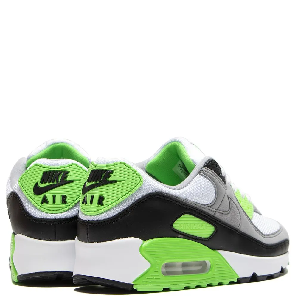 Nike Air Max 90 White / Particle Grey - Moss Green