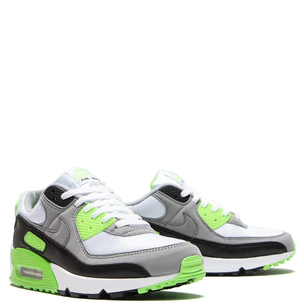 Nike Air Max 90 White / Particle Grey - Moss Green