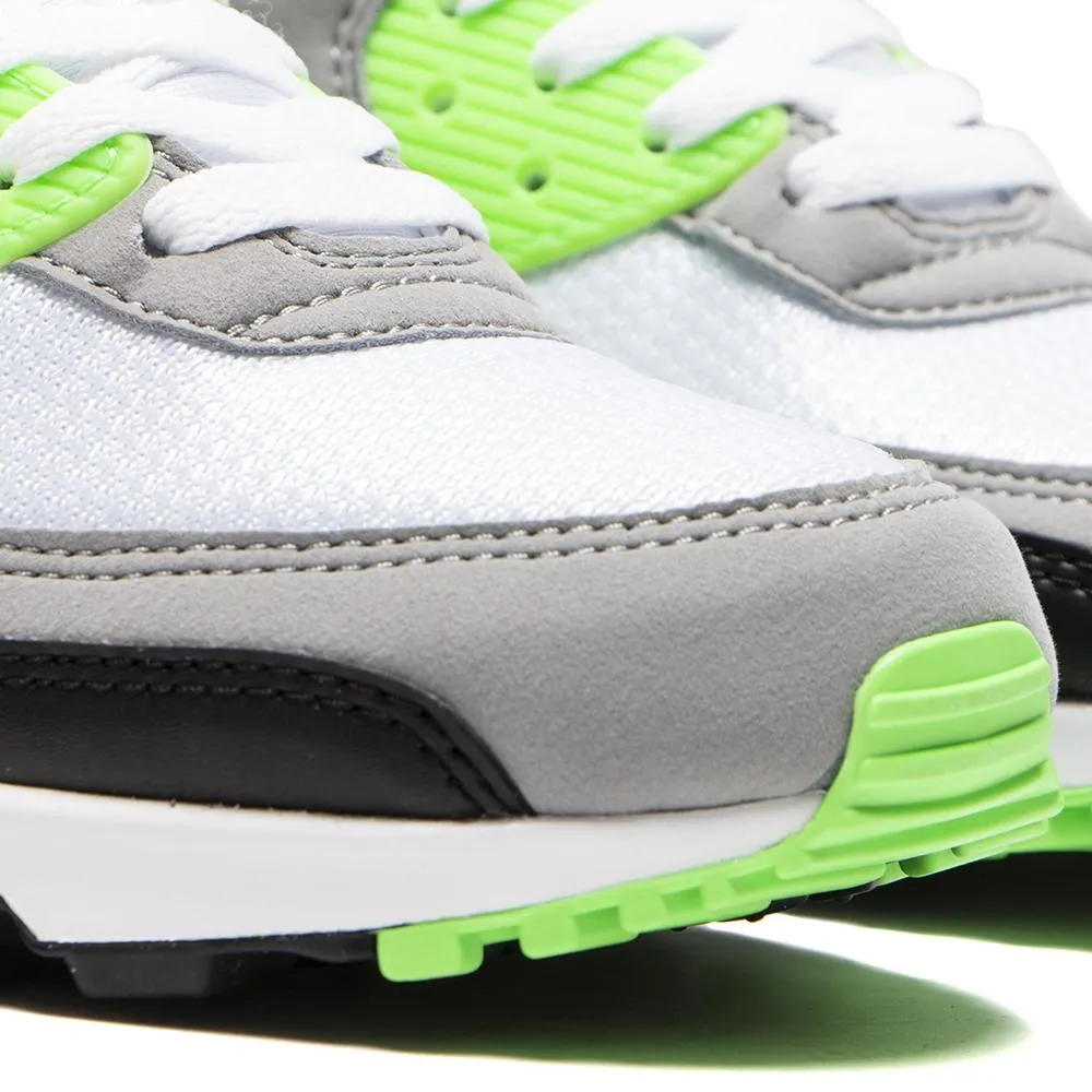 Nike Air Max 90 White / Particle Grey - Moss Green