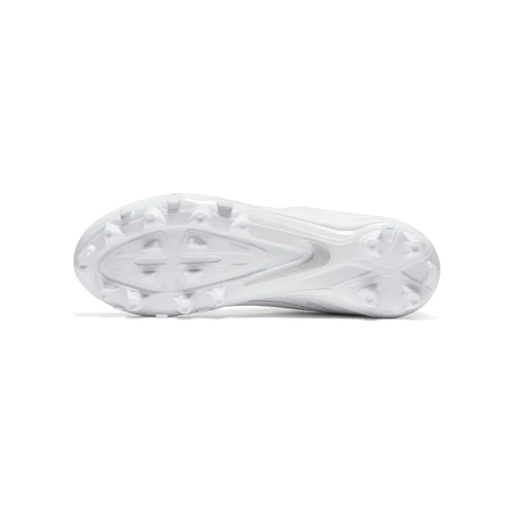 Nike Alpha Huarache 7 GS Youth White/Silver Lacrosse Cleats