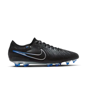 Nike Tiempo Legend 10 Elite FG-Black/Chrome-Hyper Royal