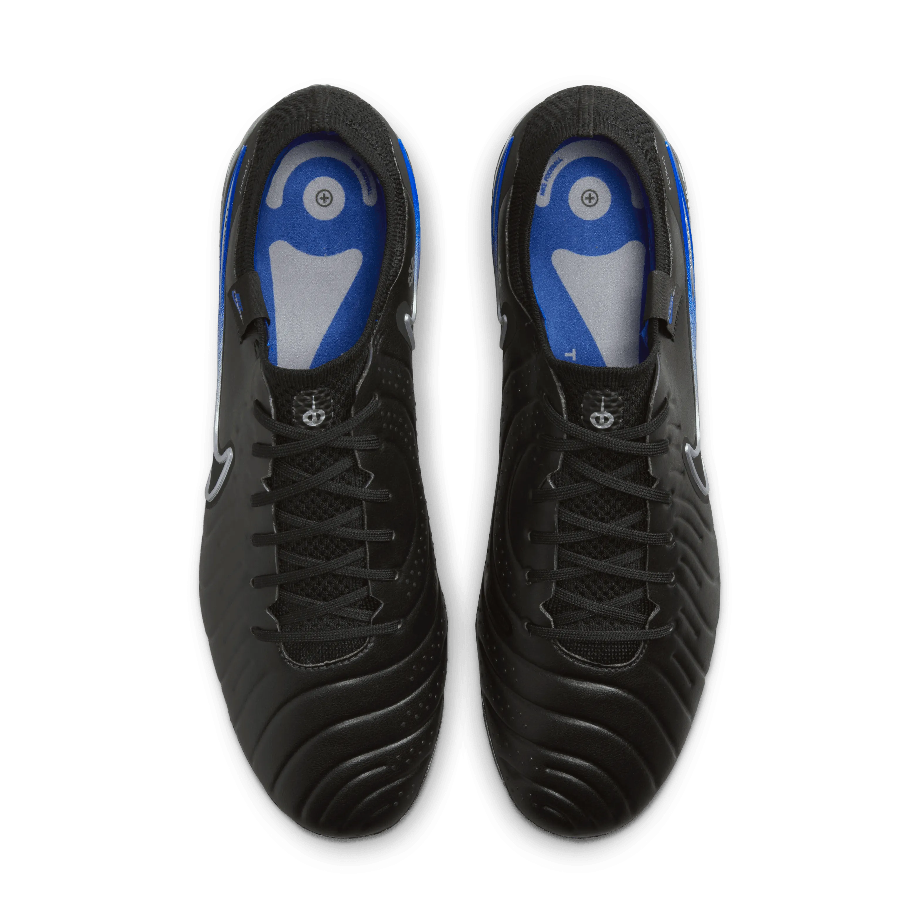 Nike Tiempo Legend 10 Elite FG-Black/Chrome-Hyper Royal