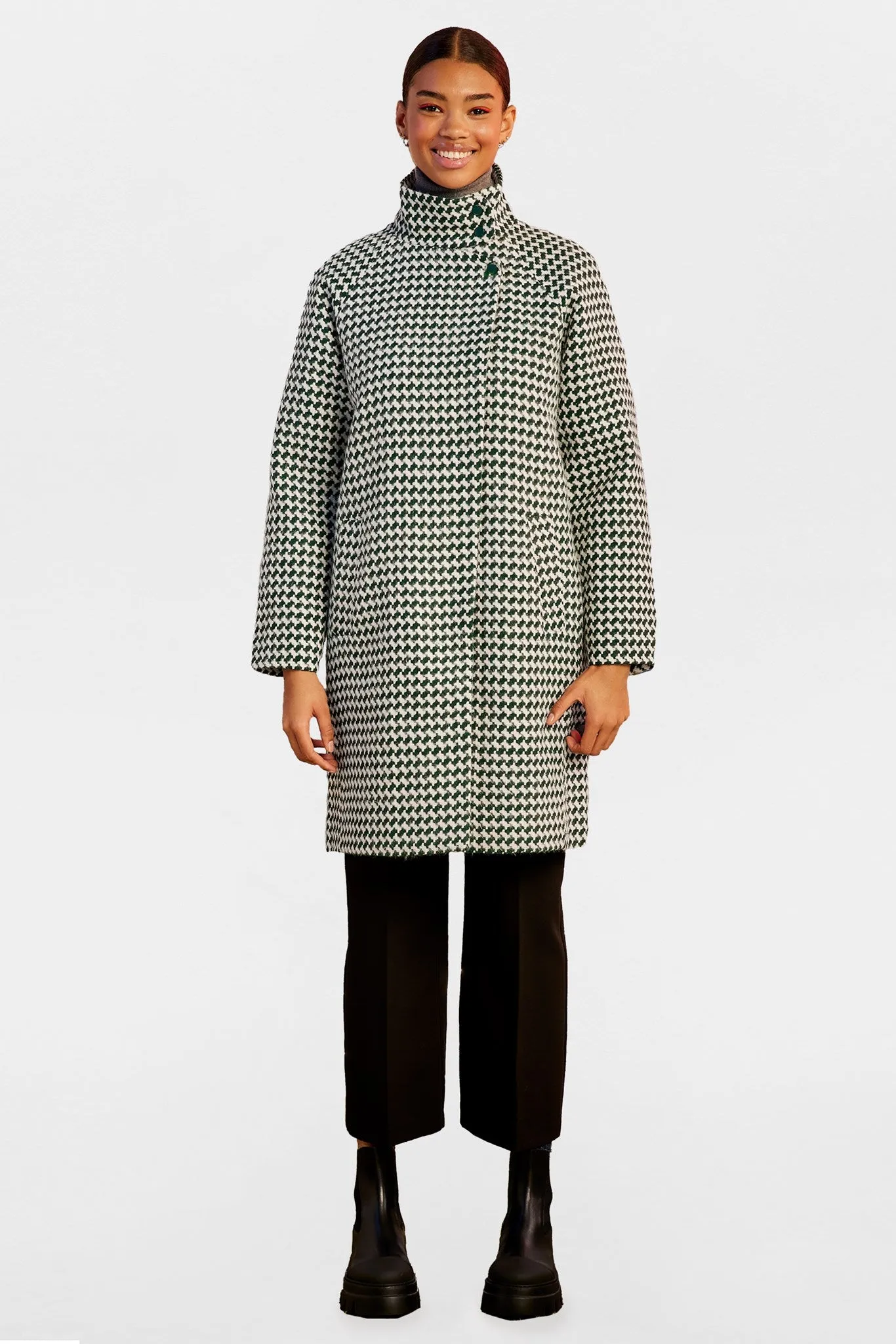 NULISSY COAT - Trekking Green