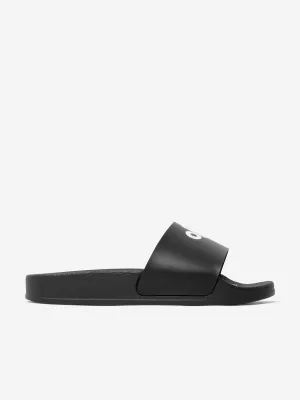 Off-White Boys Logo Sliders in Black