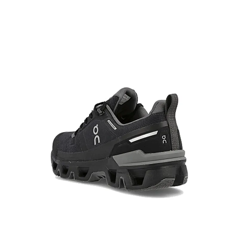 ON CLOUDWANDER WATERPROOF BLACK/ECLIPSE - WOMENS