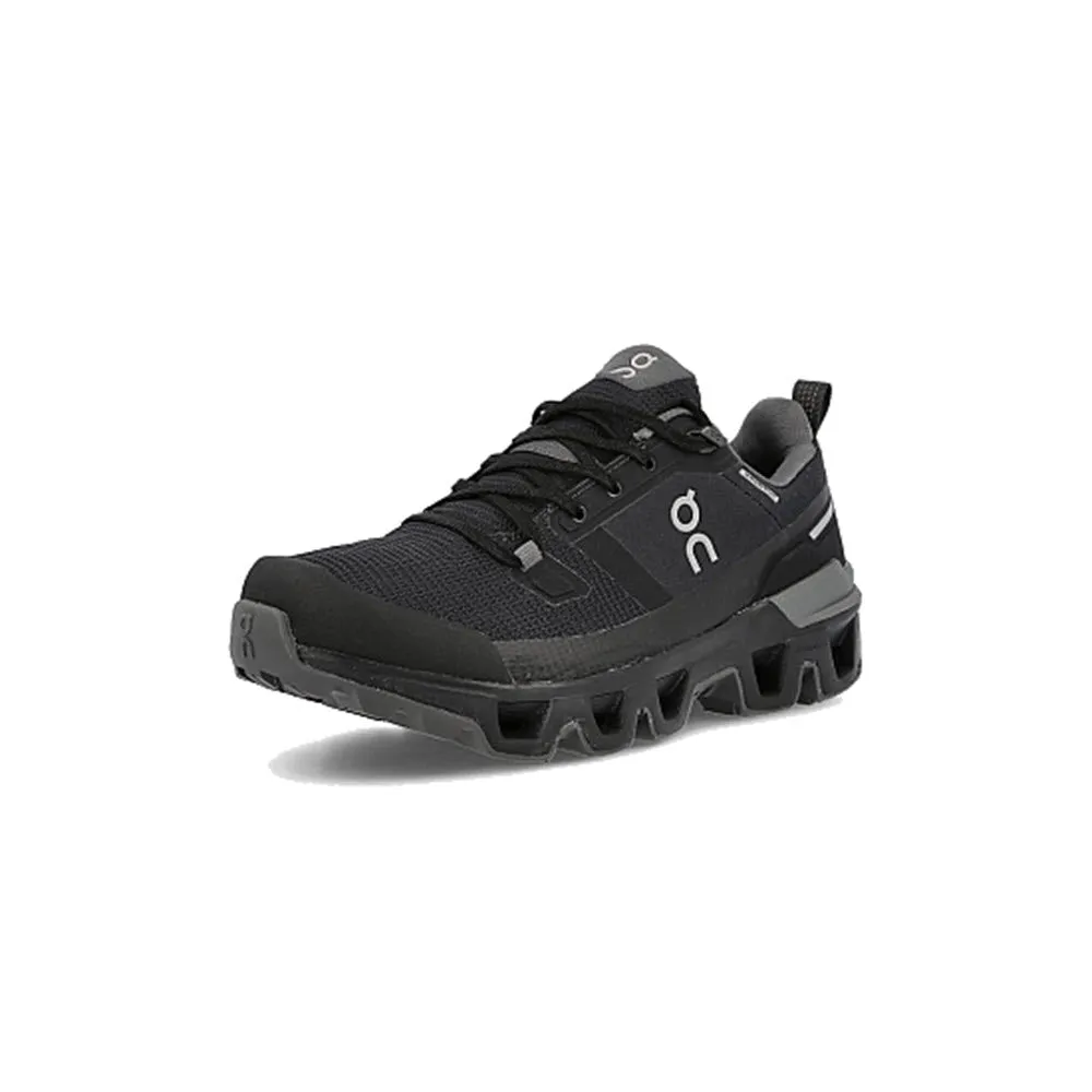 ON CLOUDWANDER WATERPROOF BLACK/ECLIPSE - WOMENS