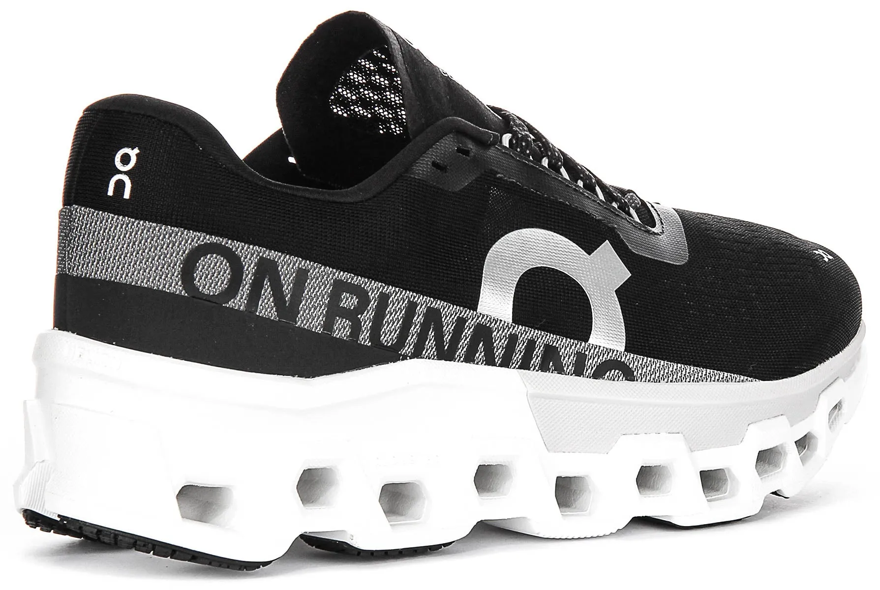 On Running Cloudmonster 2 In Black White For Men