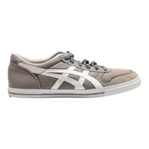 ONITSUKA TIGER Low Top Trainers Grey Synthetic Mens UK 10