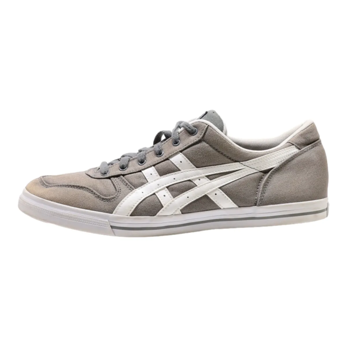 ONITSUKA TIGER Low Top Trainers Grey Synthetic Mens UK 10