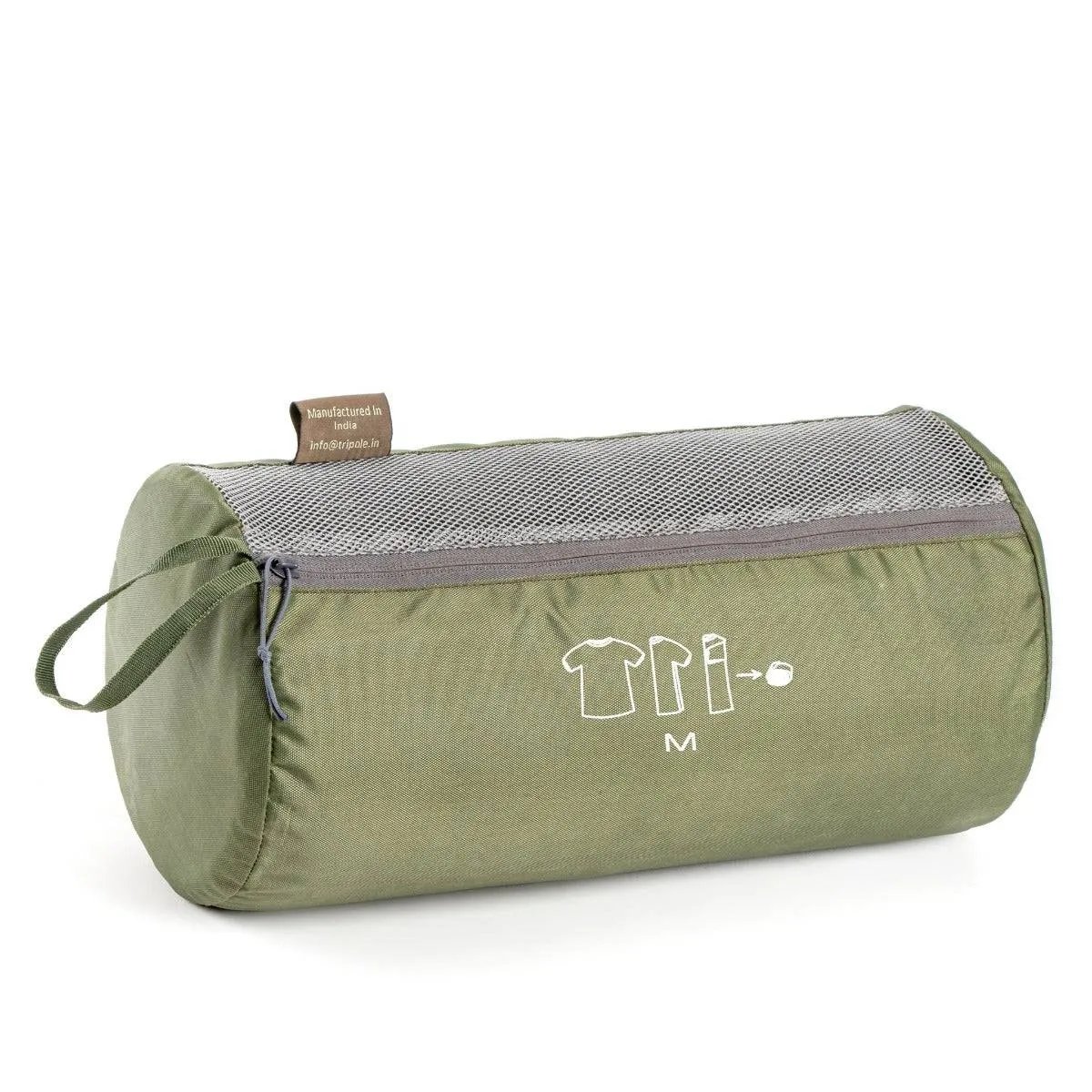 Organizer Packs - Cylindrical & Rectangle Shaped - Set of 6 - Army Green