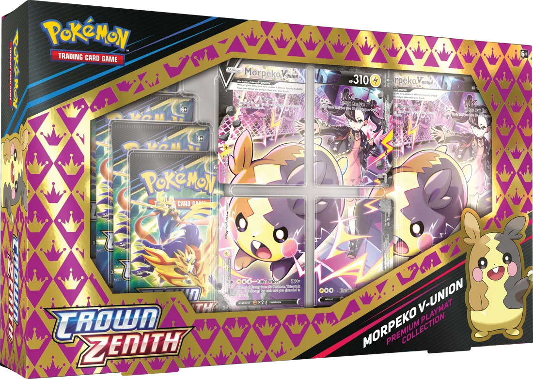 Pokemon - Crown Zenith - Premium Playmat Collection - Morpeko V-Union