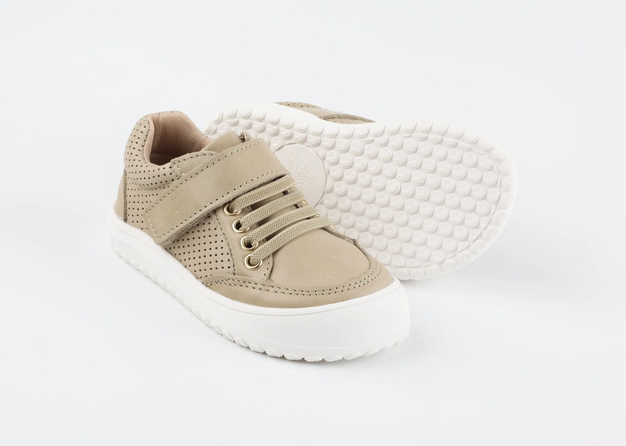 Pre-Order Play Perfect Beige Low Top {Premium Leather}