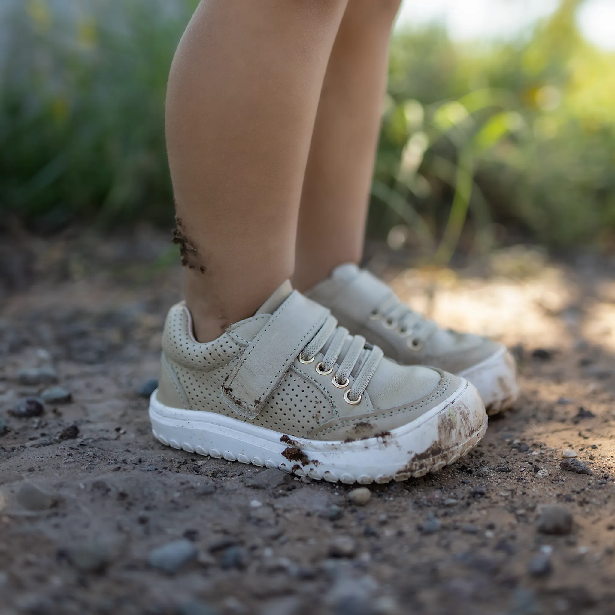 Pre-Order Play Perfect Beige Low Top {Premium Leather}