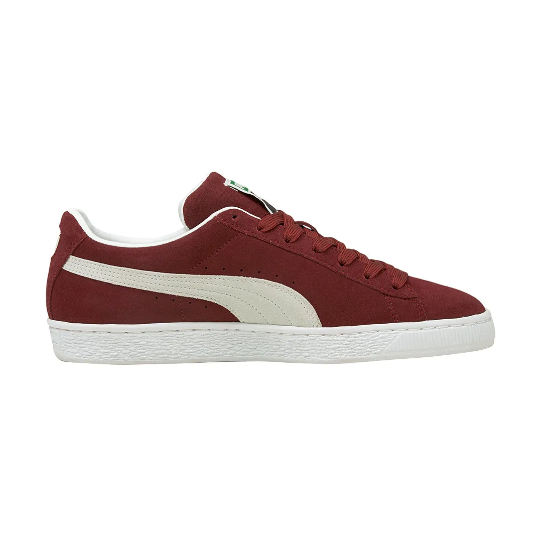 PUMA MEN SUEDE CLASSIC XXI TRAINERS LIFESTYLE RED