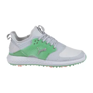 PUMA PWRADAPT Caged Flash Men's Spiked Shoes (Grey/Green)